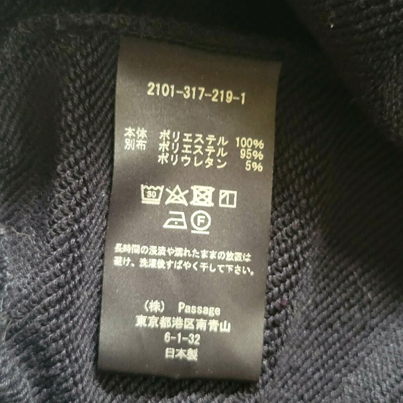 COGTHEBIGSMOKE Women COG Brooklyn Sweatshirt Black One Size - Picture 8 of 9